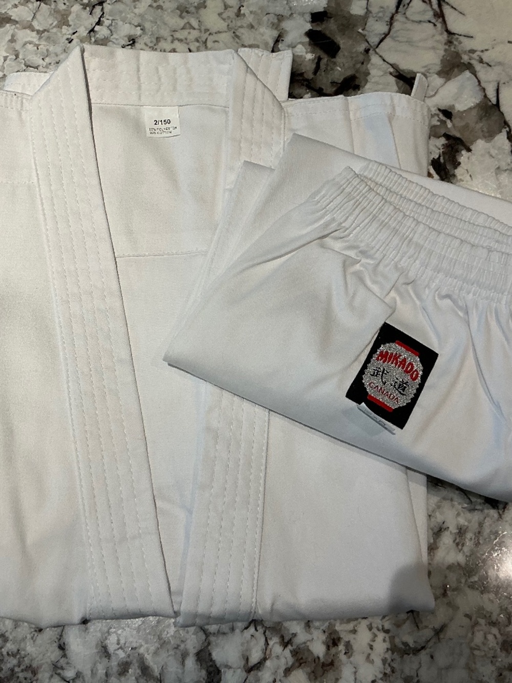 New Mikado Kids Heavyweight Karate Gi (uniform) Size 2/150